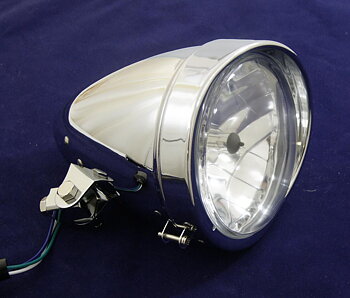 FRAMLYSE BULLET 5 3/4 "  MED HALOGEN H4 INSATS