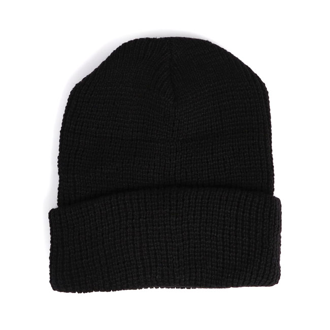 MÖSSA "FOSTEX ROUGH BEANIE" SVART