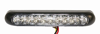 BAKLYSE LED, E-MÄRKT KLART GLAS