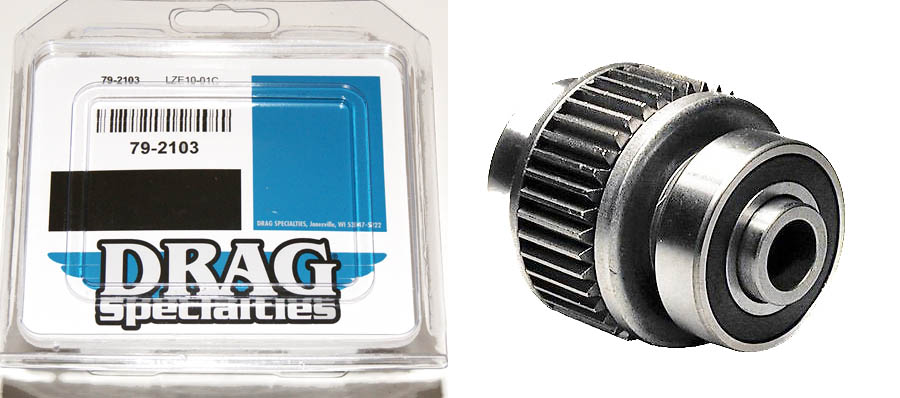 BENDIXDREV STARTMOTOR HD BIG TWIN  1989-90