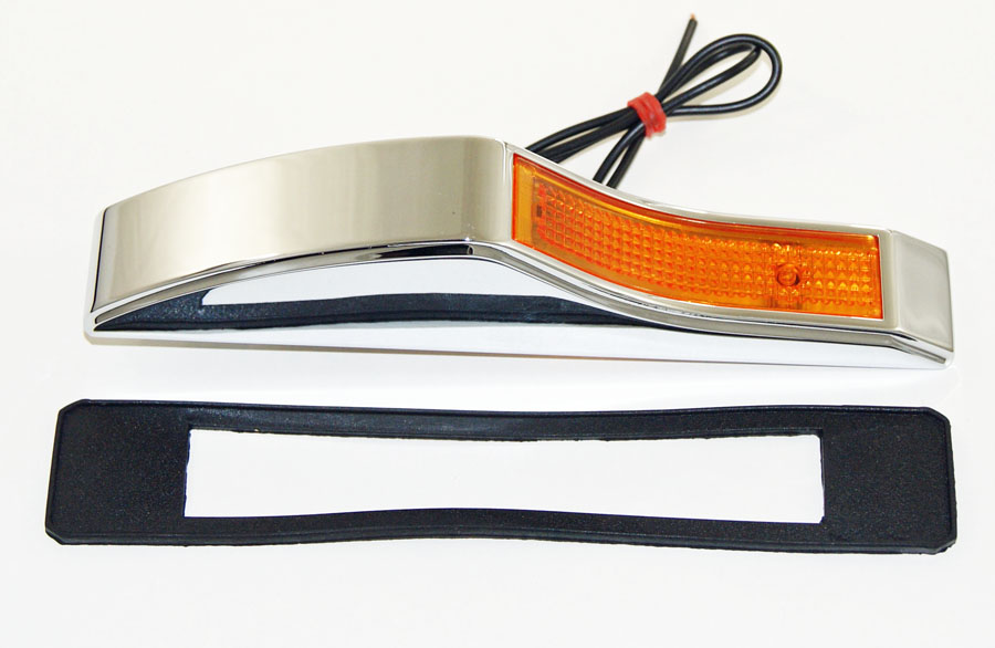 BLINKERS "ARROWS" KROMADE 160 MM. LÅNGA