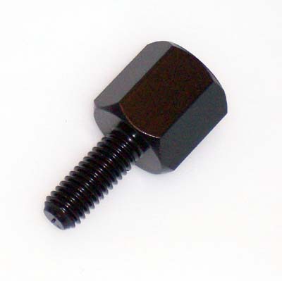 ADAPTER B/SPEGEL SVART 8-10 MM