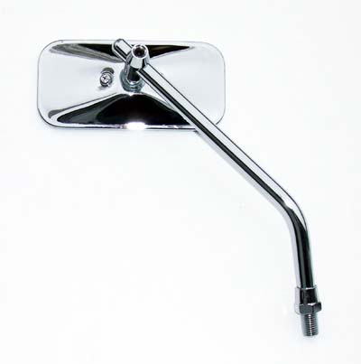 BACKSPEGEL CHOPPER PLÅT/ KROM