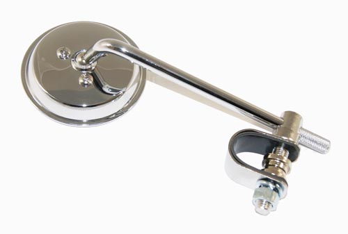 BACKSPEGEL 80MM. DIAMETER 15 CM. ARM, MED KLAMMER