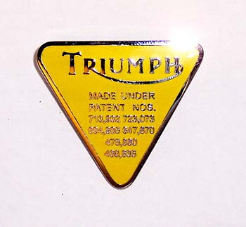 JACKMÄRKE TRIUMPH "PATENT"PIN