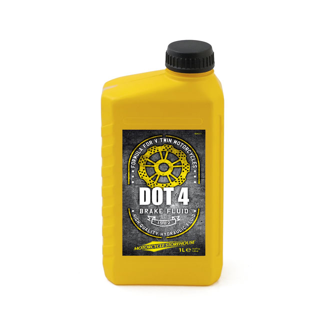 BROMSVÄTSKA DOT 4 , FRÅN MOTORCYCLE STOREHOUSE, 1 LITER
