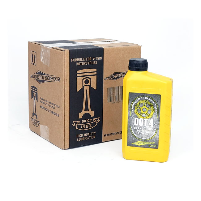 BROMSVÄTSKA DOT 4 , FRÅN MOTORCYCLE STOREHOUSE, 1 LITER - 2
