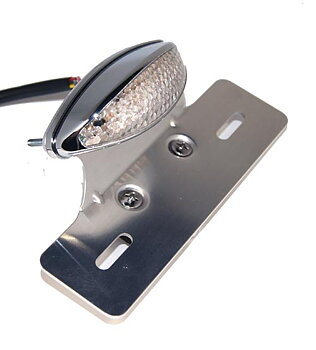 BAKLAMPA CHOPPER LED, E-MÄRKT