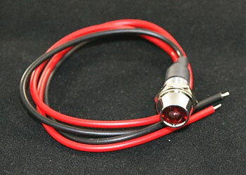 INDIKATORLAMPA RÖD, 8,5 MM.