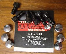 HOT TOPPERS Primary Derby Cover Bolt Conversion Kit