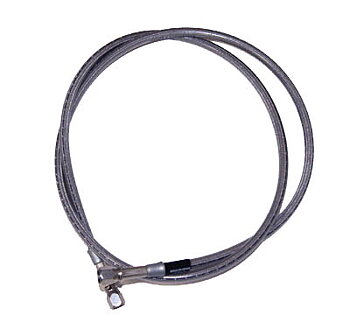 BROMSSLANG ROSTFRI / KROM 132 CM