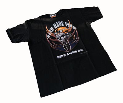 T-SHIRT "HAND MADE PIPES" M