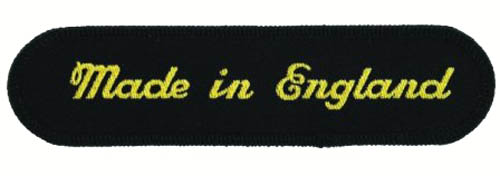 TYGMÄRKE MADE IN ENGLAND
