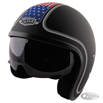 HJÄLM "TORX HARRY HELMETS" MED INBYGGT FLIP VISIR, EU GODKÄND, STORLEK LARGE