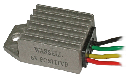 LADDNINGSRELÄ ELEKTRONISKT 6 VOLT + JORD