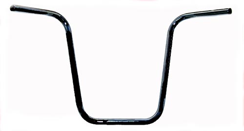 STYRE APE HANGER 1" 46 CM. SVART PULVERLACK UTAN INPRESSNINGAR