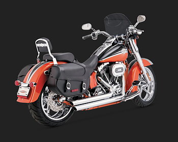 AVGASRÖR VANCE & HINES Big Shots Staggered. 1986-2011 SOFTAIL