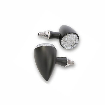 BLINKERS SVARTA COLORADO LED MED LYSANDE VITT POSITIONS LJUS.