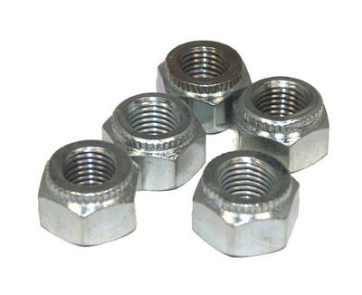 MUTTER 5/16" UNF METALL LÅS MUTTER ( 5 st.)