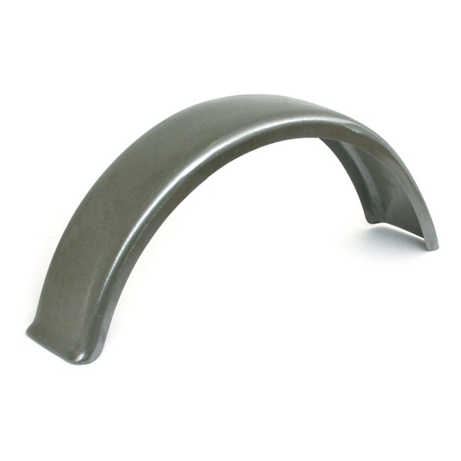 BAKSKÄRM FLAT FENDER 6" BRED "BOBBED" I KRAFTIG STÅL PLÅT