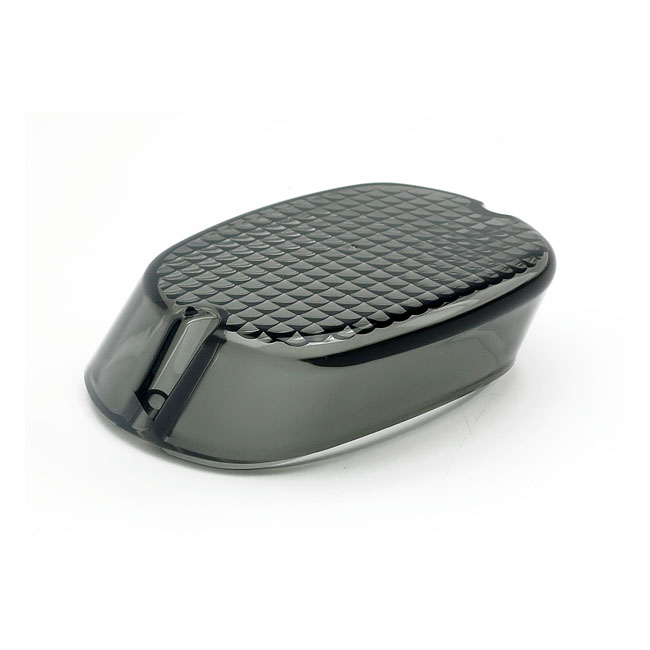 LAMPGLAS "LAYDOWN" RÖKFÄRGAT 1999-03 FLT, 2000-03 DYNA, XL, 2000-03 SOFTAIL - 2