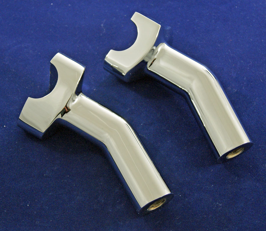 RISERS HD PULLBACK 4,5" HÖGA KROMADE