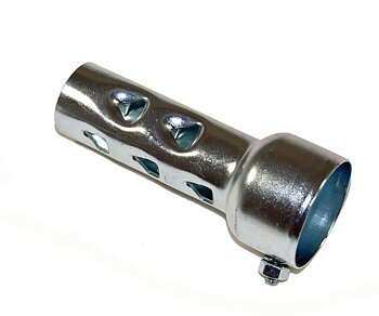 INSATS FÖR  2" AVGAS RÖR 11,5 CM. LÅNG