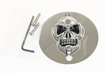 BRYTARLOCK "SKALLE"  HD XL 1971-UPP, BIG  TWIN MED VERTIKAL MONTERING