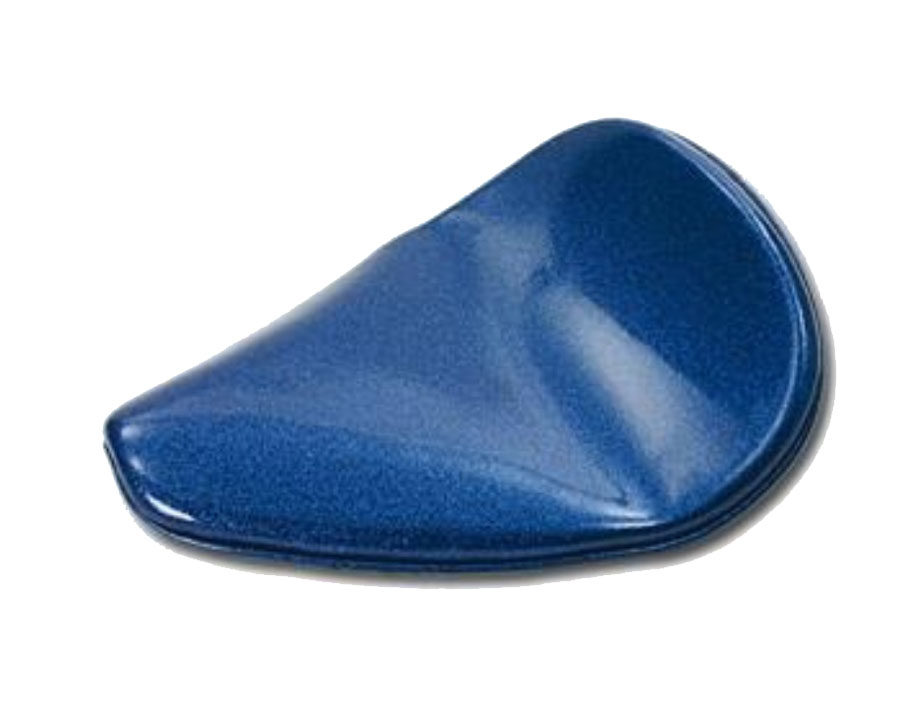 SOLOSADEL BLÅ FLAKE FRÅN EASYRIDERS. MYCKET LÅG PROFIL, SLIMMAD MODELL.