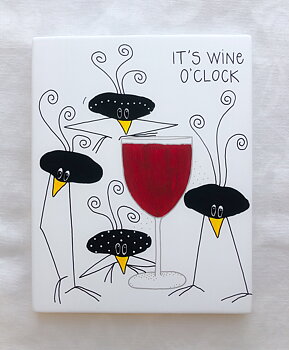 It’s wine o’clock