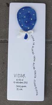 Födelse / Doptavla