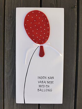 Ingen kan vara nere med en ballong