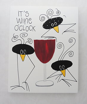 It´s wine o´clock