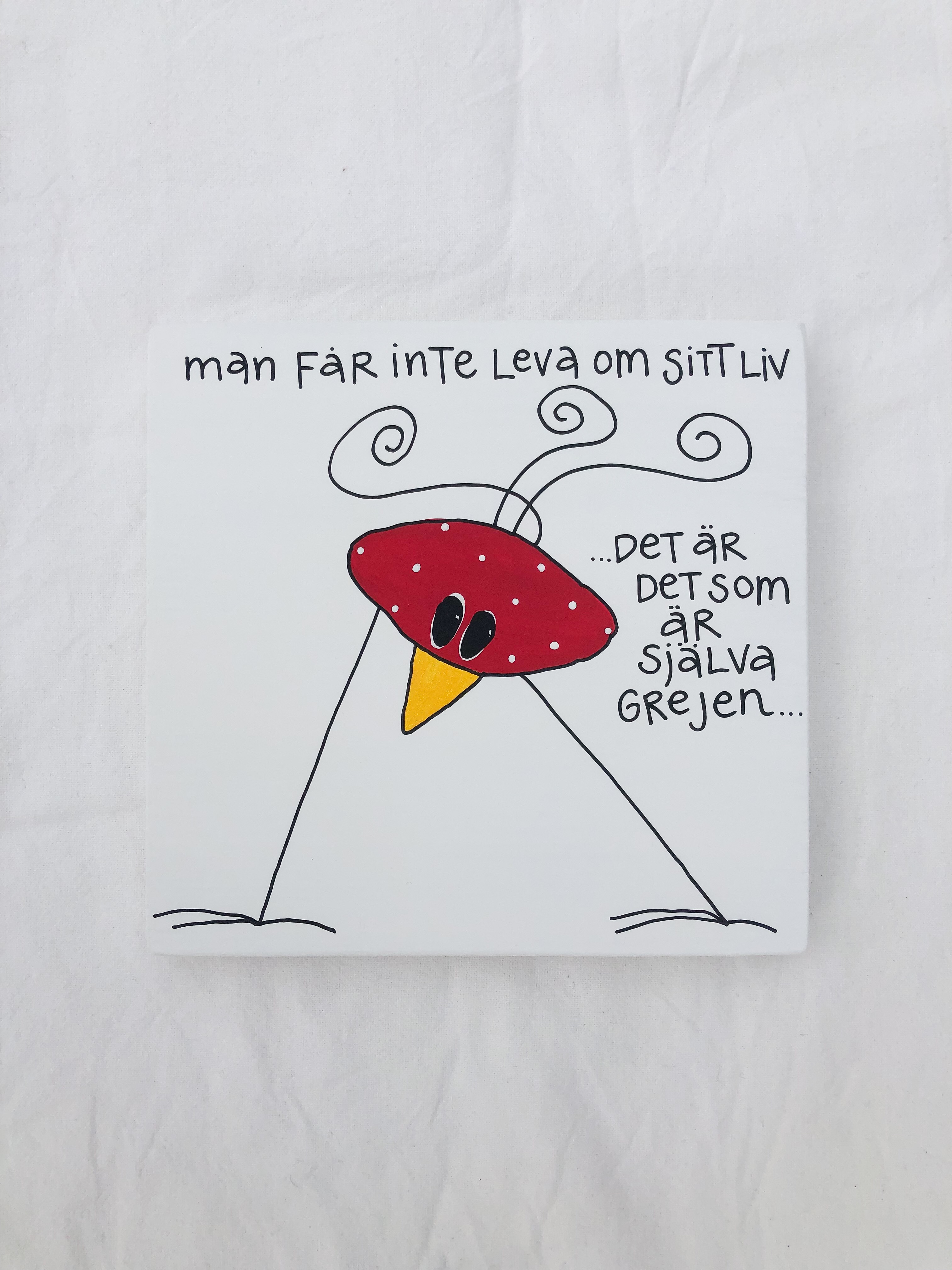 Man får inte leva om sitt liv det är det som är själva grejen