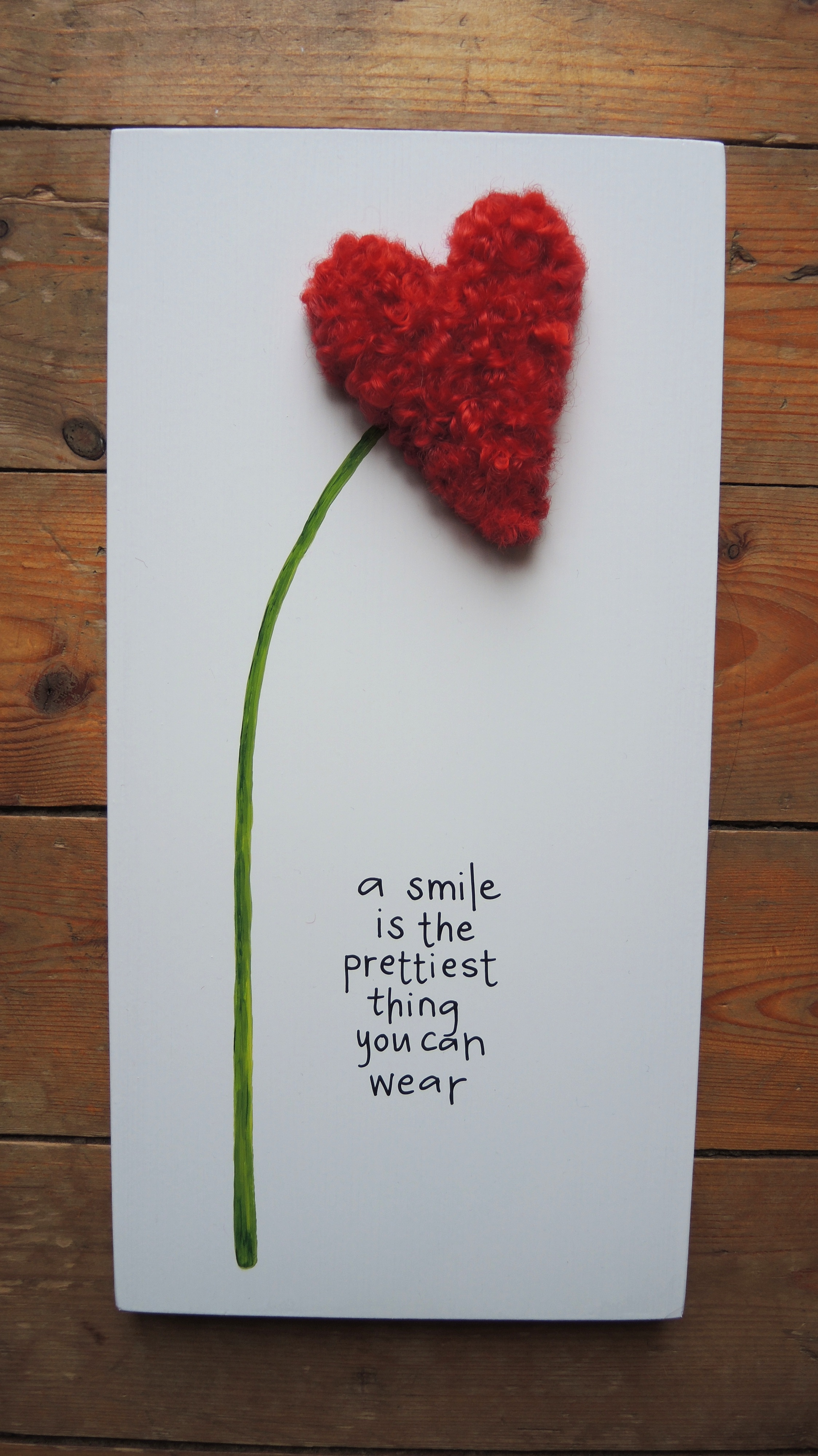 A smile is the prettiest thing you can wear