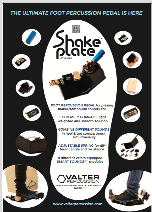 Shake Plate 8 - Percussion Pedal - 8