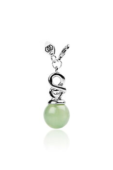 Jade Knot Pendant L 