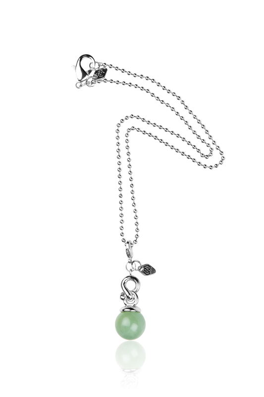 Jade Knot Pendant L  - 2