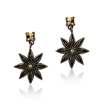 Star Anise Earpieces Vintage