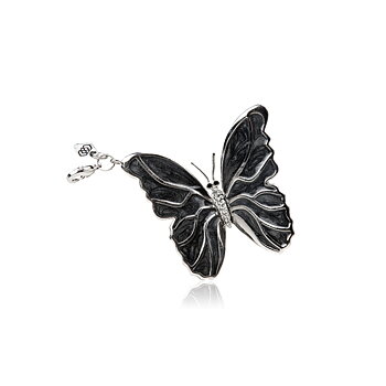 Butterfly Dark Grey Large