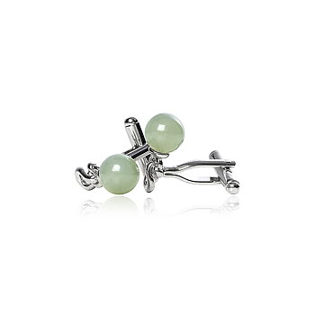 Jade Knot Cufflinks