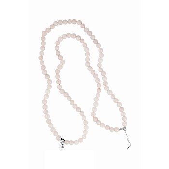 Mala Necklace Rosekvarts
