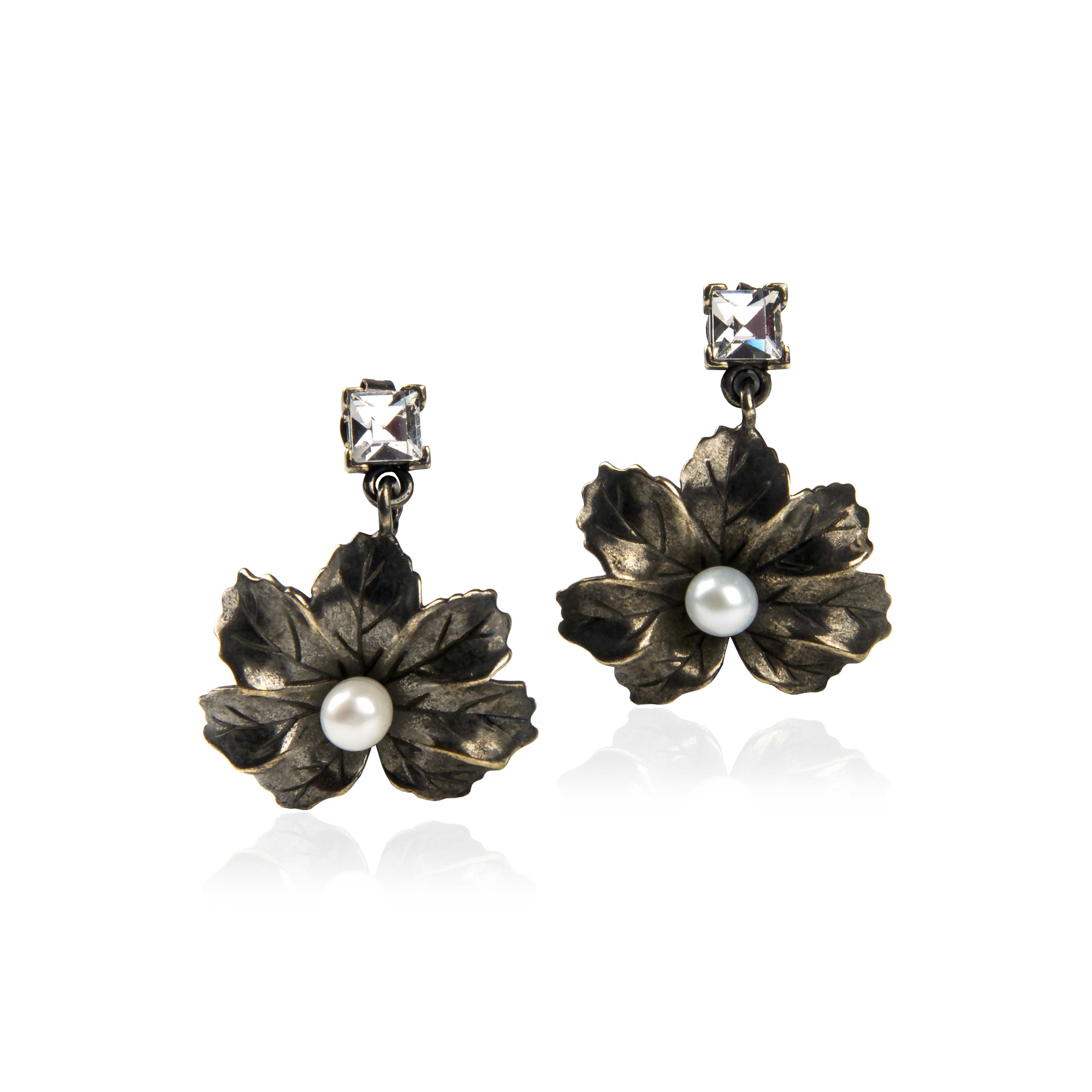Lady's Mantel Earpieces Vintage