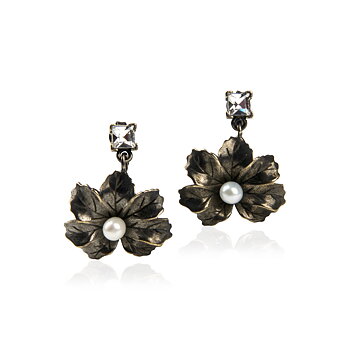 Lady's Mantel Earpieces Vintage
