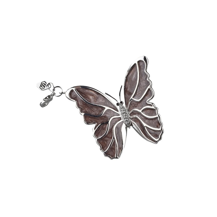 Butterfly  Brown  Large