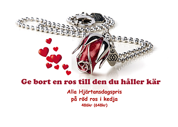 Alla Hjärtans Roshalsband