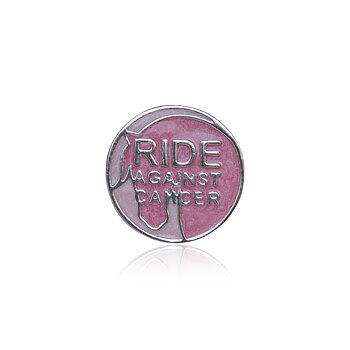 RideAgainstCancer Pin