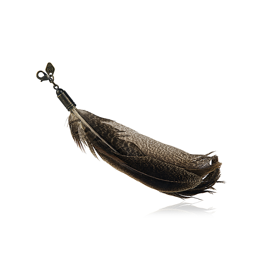 Bird Feather Tuft Vintage