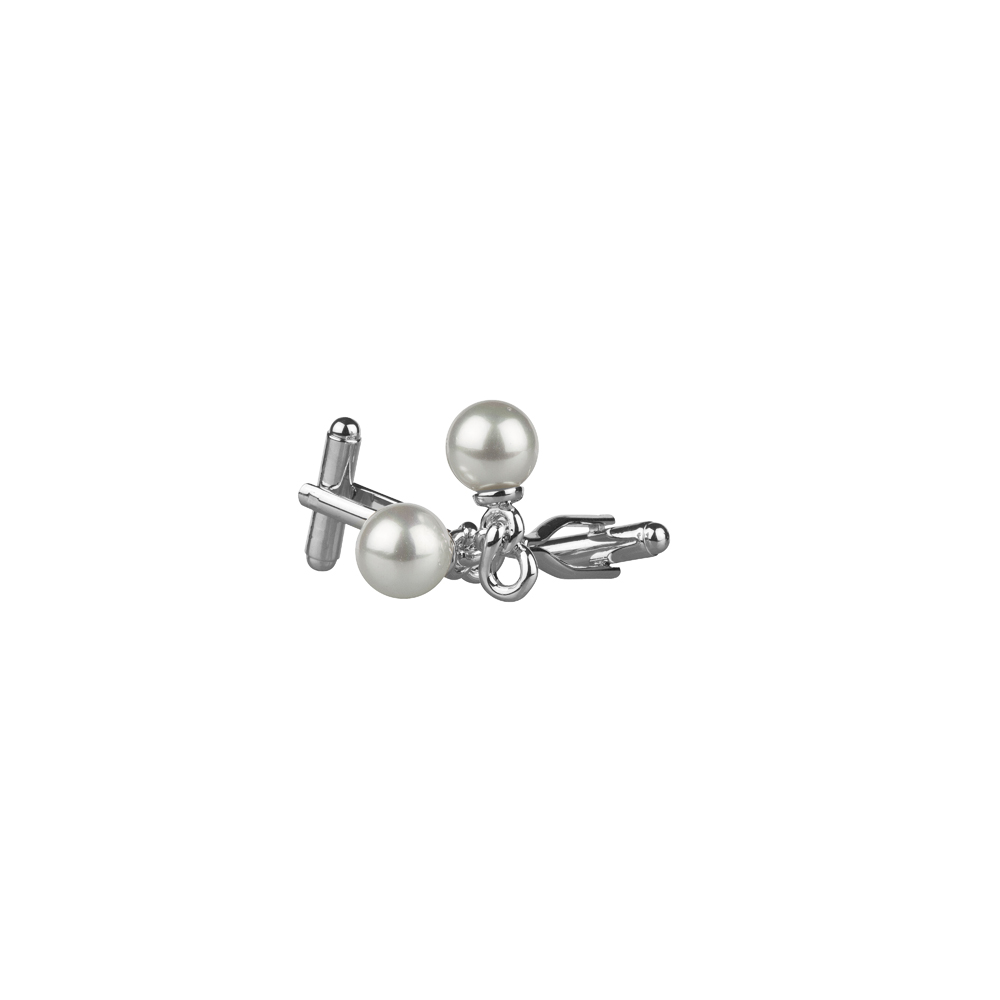 Pearl Knot Cufflink