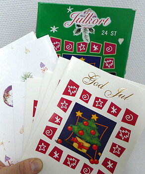 Julkort 24-pack